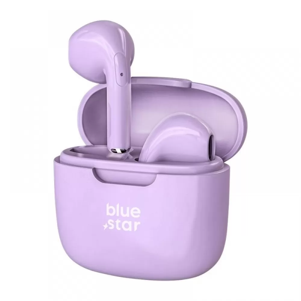 BLUE STAR bezicne slusalice bluetooth TWS FI7 ljubicaste