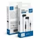 BLUE STAR zicne slusalice Jack 3,5 mm sa mikrofonom PA-E67 1,2 m crne