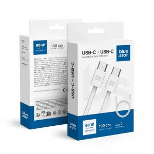 BLUE STAR kabl Type C na Type C 6A 60W QC4.0 Q28 1 m beli