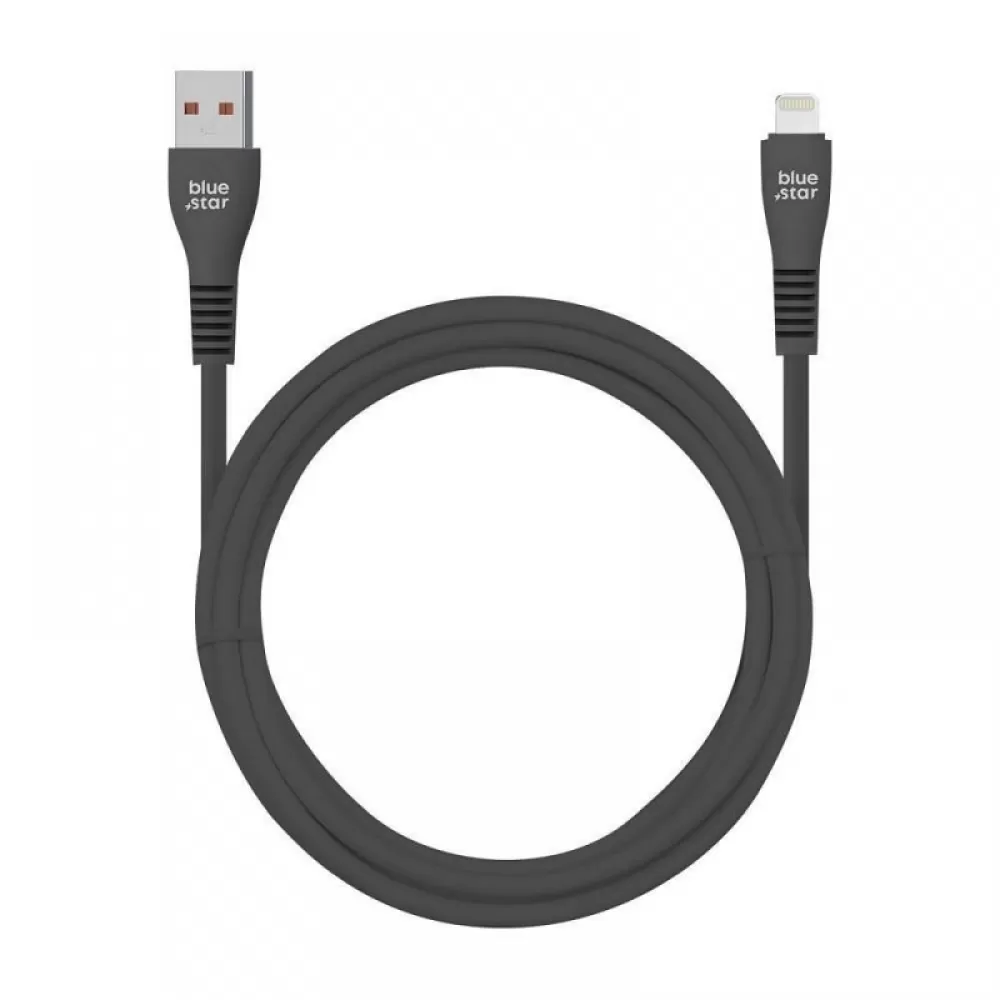 BLUE STAR kabl USB A na Lightning 2A 12W DC99I 1 m crni