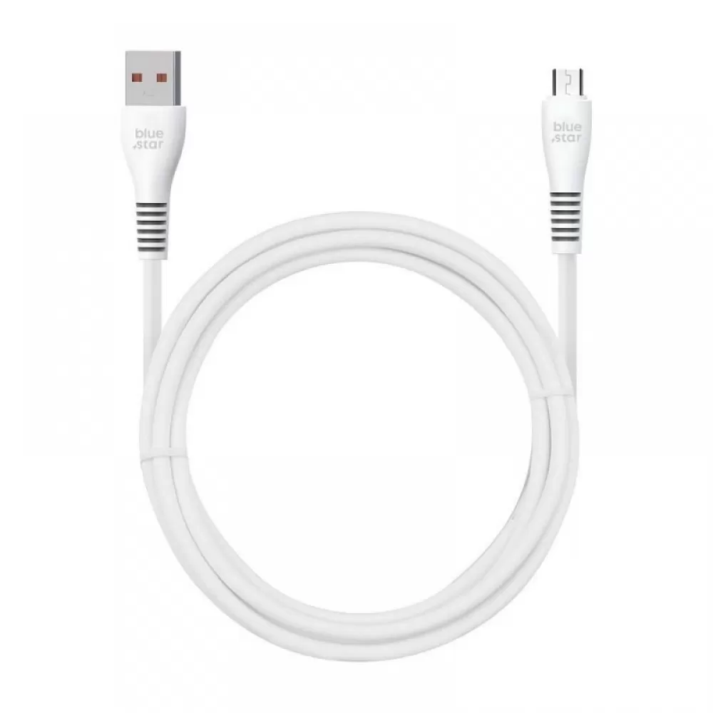 BLUE STAR kabl USB A na Micro USB 2A 12W DC99M 1 m beli
