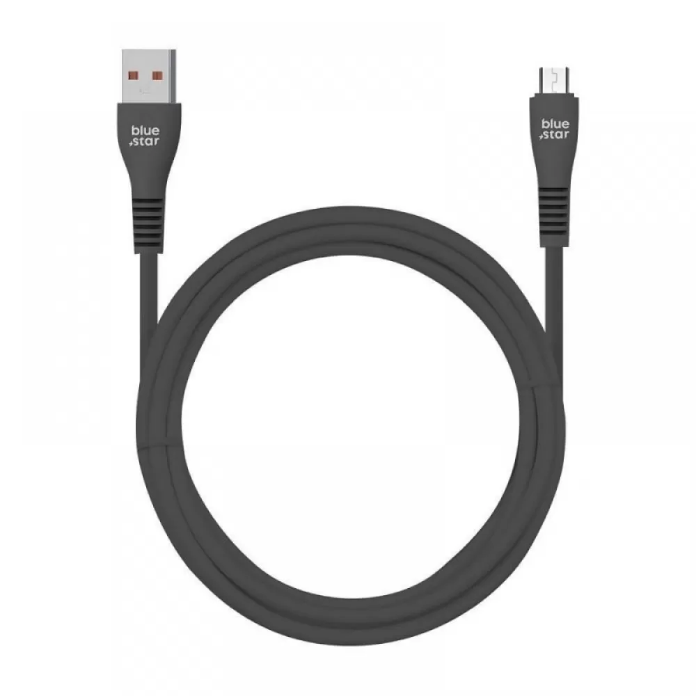 BLUE STAR kabl USB A na Micro USB 2A 12W DC99M 1 m crni