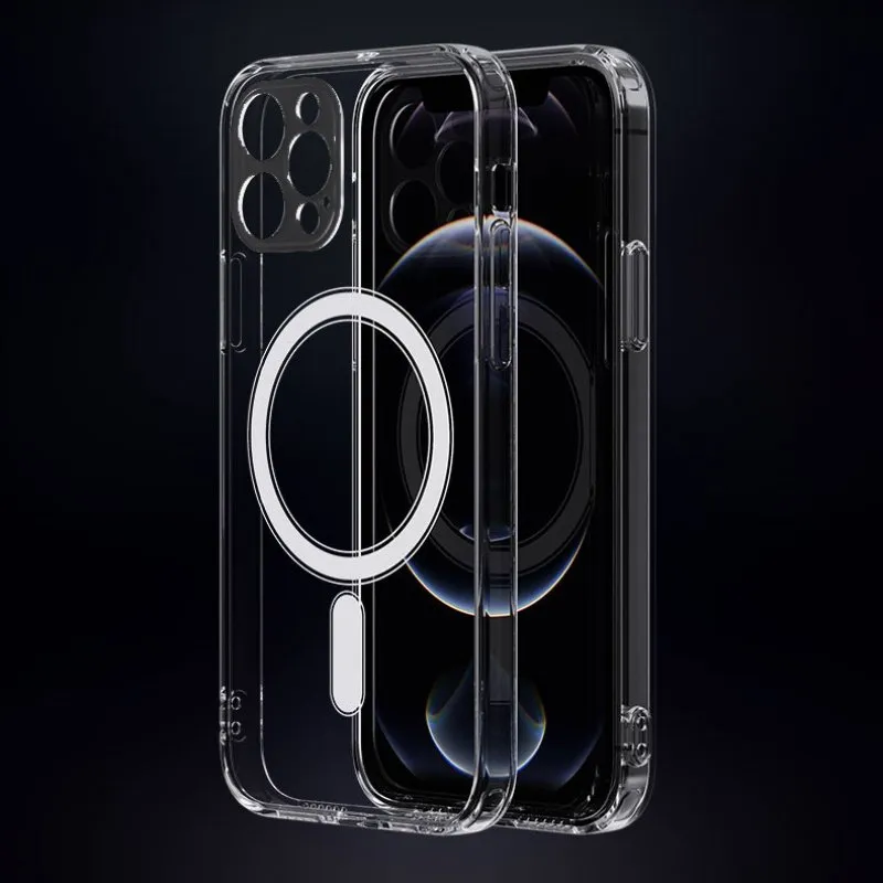 Futrola ANTI SHOCK 1.5 mm MagSafe za iPhone 16 (6.1) providna sa zaÄ¹Ë‡titom kamere