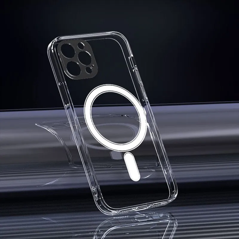 Futrola ANTI SHOCK 1.5 mm MagSafe za iPhone 16 (6.1) providna sa zaÄ¹Ë‡titom kamere