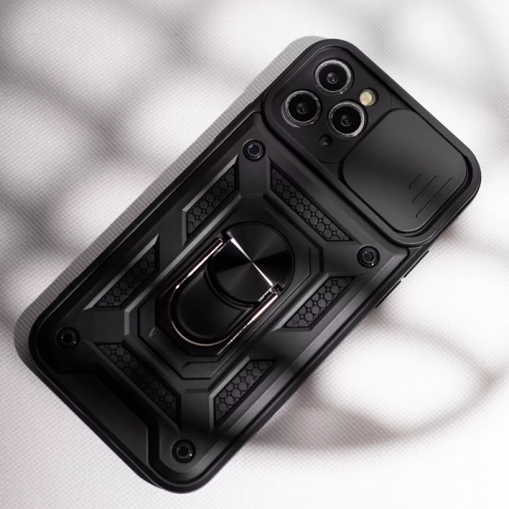 Futrola Defender Slide za iPhone 15 Pro Max (6.7) crna