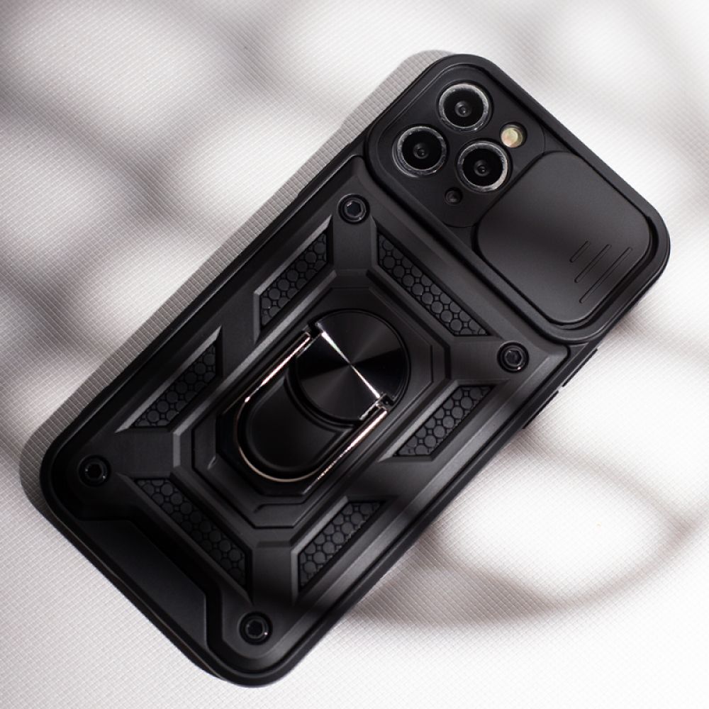 Futrola Defender Slide za iPhone 16 (6.1) crna