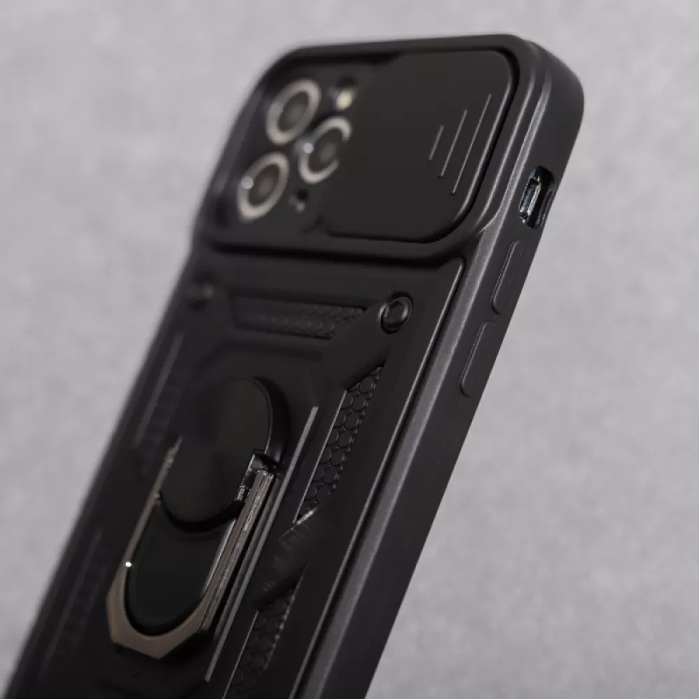 Futrola Defender Slide za iPhone 16 Plus (6.7) crna