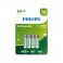 PHILIPS punjiva baterija AAA NiMH 700mAh set od 4 kom