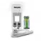 PHILIPS dvo-kanalni punjac baterija za NiMH USB + 2xAAA 700mAh
