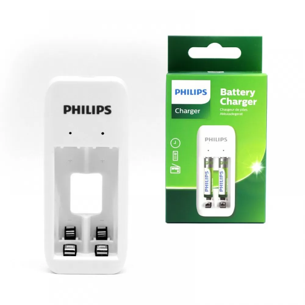 PHILIPS dvo-kanalni punjac baterija za NiMH USB + 2xAAA 700mAh