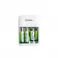 PHILIPS cetvoro-kanalni punjac baterija za NiMH USB + 2xAA 1300mAh + 2xAAA 700mAh