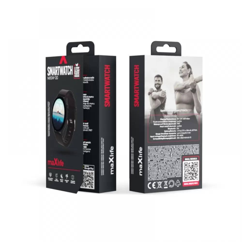 Maxlife pametni sat MXSW-120 mat crni