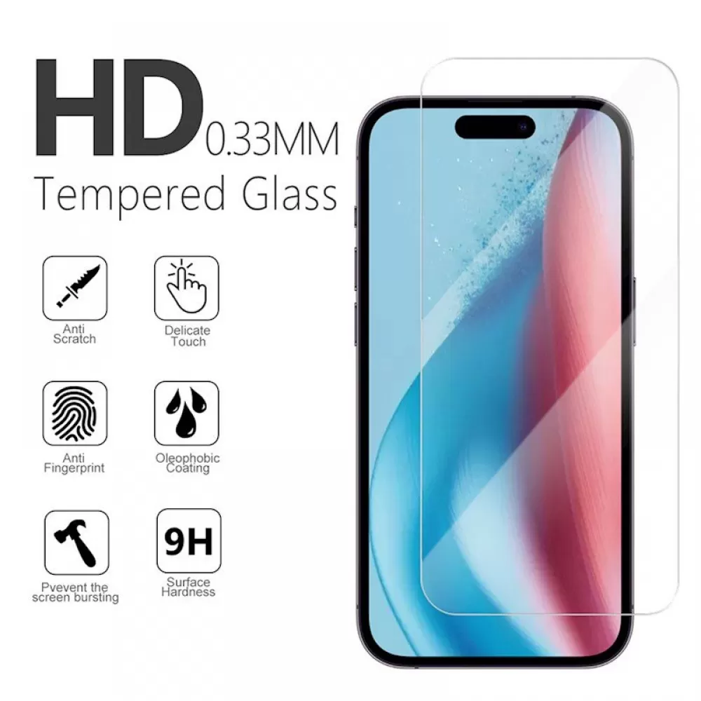 Zastitno staklo 2.5D Premium za iPhone 16e