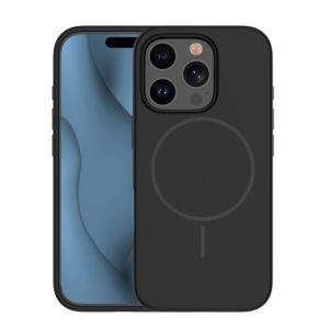 Futrola Silicone Thin Mag za iPhone 16 Pro Max (6.9) crna