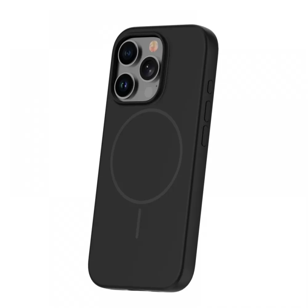 Futrola Silicone Thin Mag za iPhone 16 Pro Max (6.9) crna