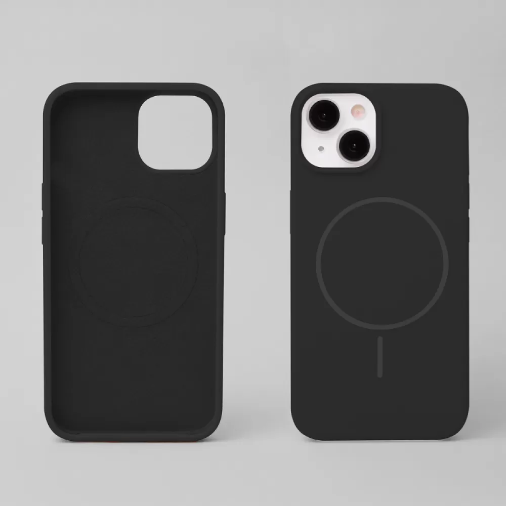 Futrola Silicone Thin Mag za iPhone 16 Plus (6.7) crna
