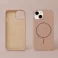 Futrola Silicone Thin Mag za iPhone 16 Plus (6.7) braon