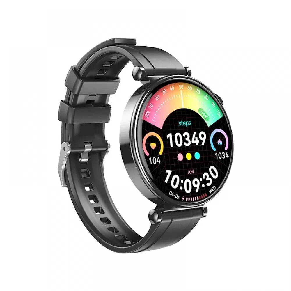 XO pametni sat GT4 Mini Amoled crni