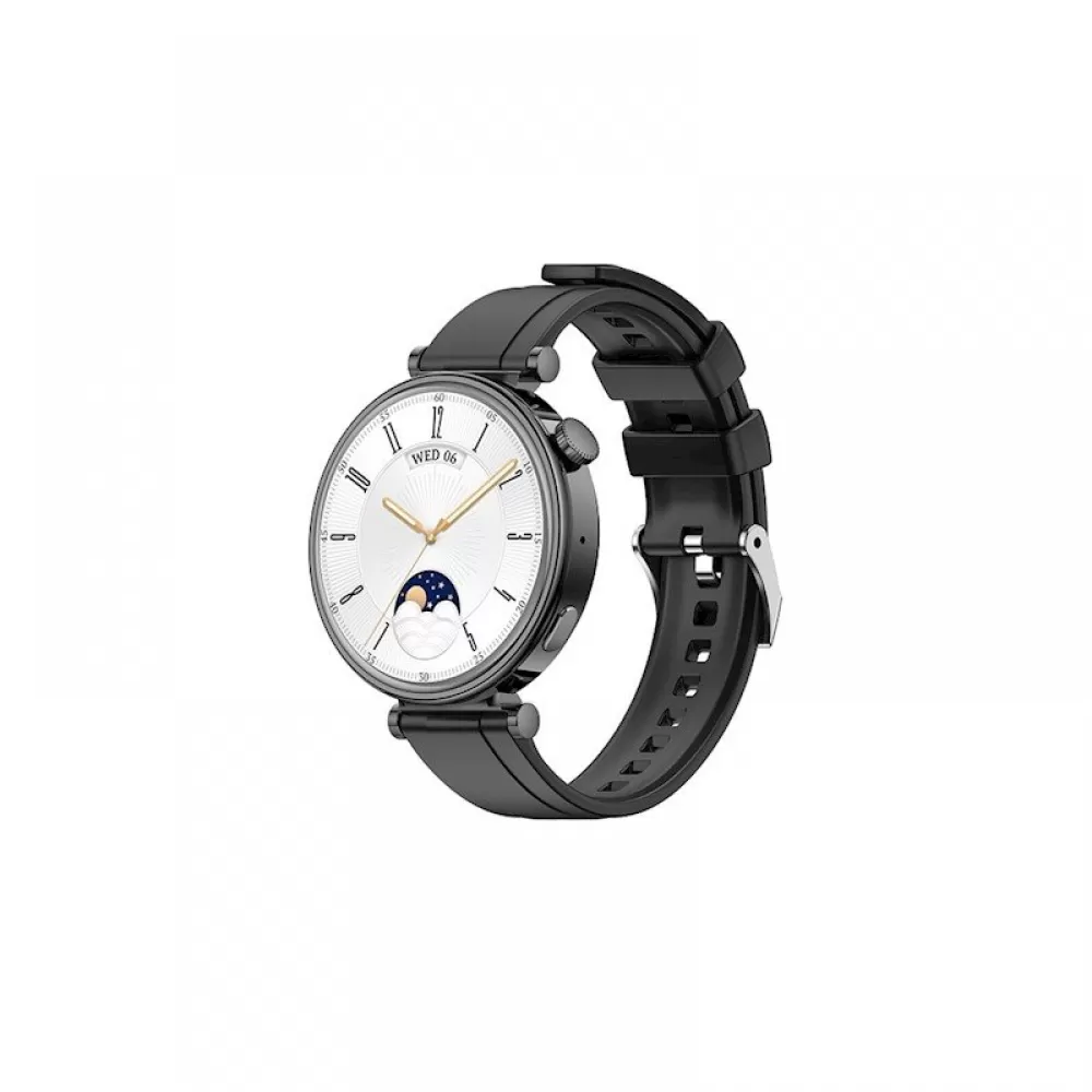 XO pametni sat GT4 Mini Amoled crni