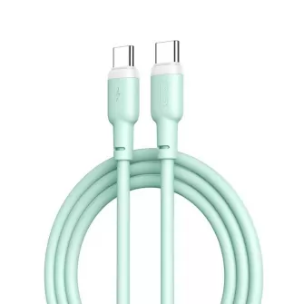 XO kabl NB208B PD USB-C - USB-C 1,0m 60W zeleni