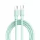 XO kabl NB208B PD USB-C - USB-C 1,0m 60W zeleni