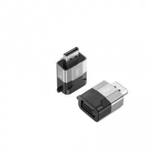 XO adapter GB016 Displayport - VGA sivi
