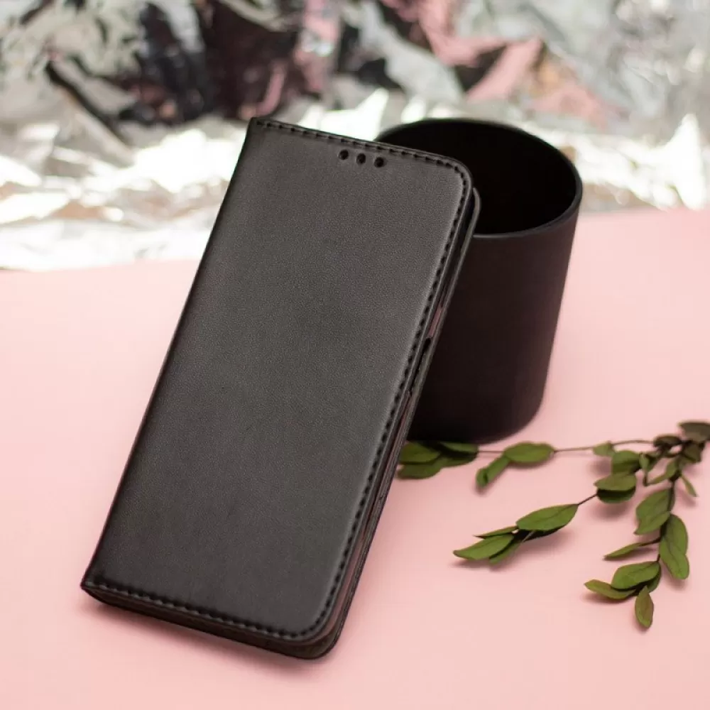 Futrola flip SMART MAGNETO BOOK (Magnetic case) za Xiaomi Redmi Note 14 4G crna