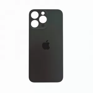 Poklopac baterije (bez stakla kamere) za iPhone 16 Pro Max crni ORG