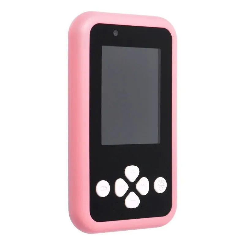 Deciji gejming telefon (konzola) sa  IPS ekranom 2.4" sa tasterima KDC-0027A roze