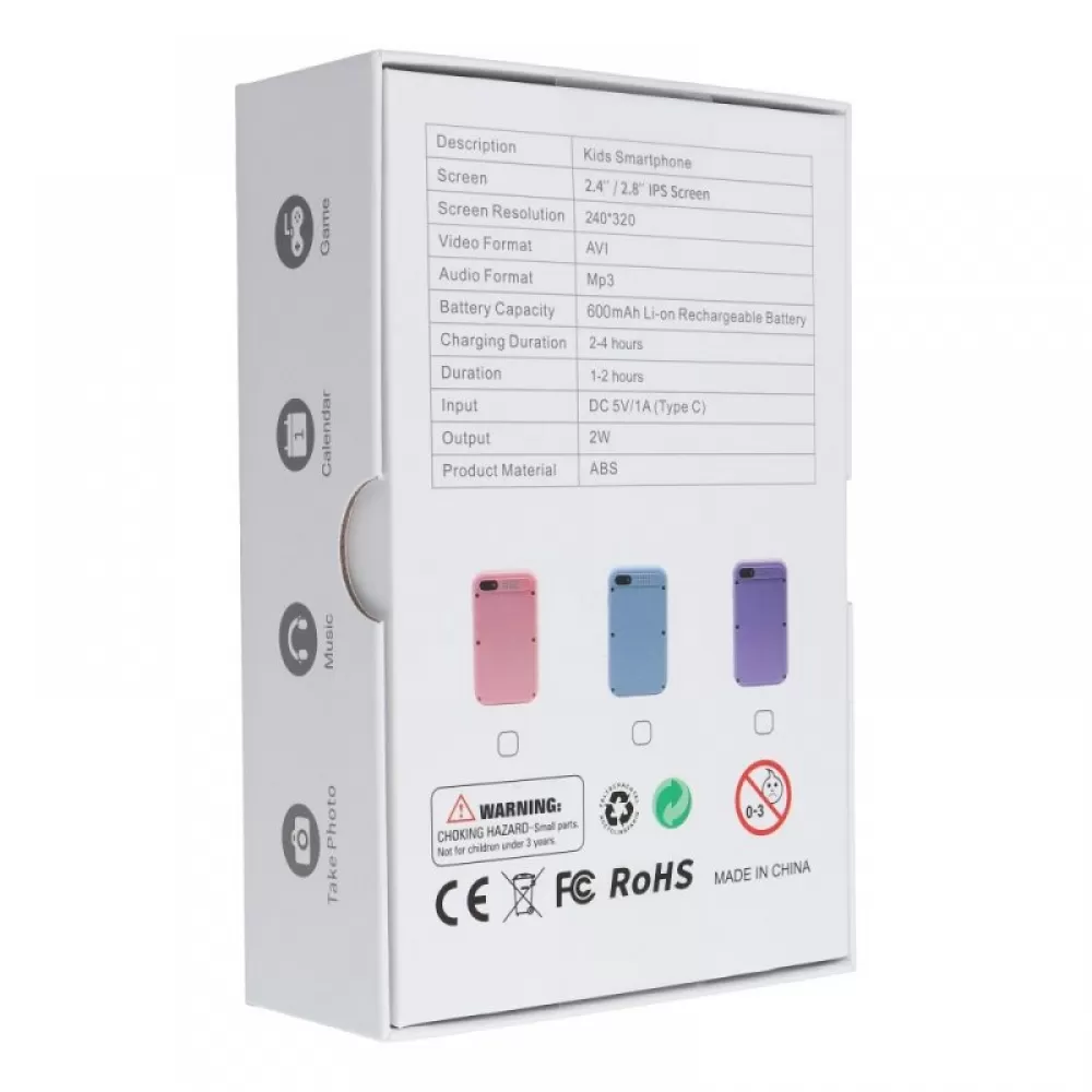 Deciji gejming telefon (konzola) sa  IPS ekranom 2.4