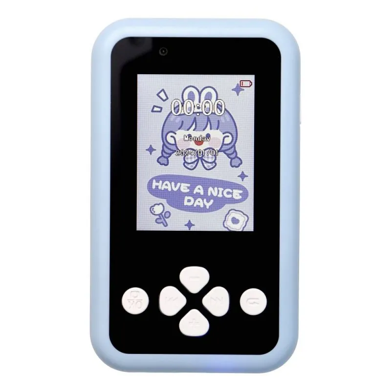 Deciji gejming telefon (konzola) sa  IPS ekranom 2.4" sa tasterima KDC-0027A plavi