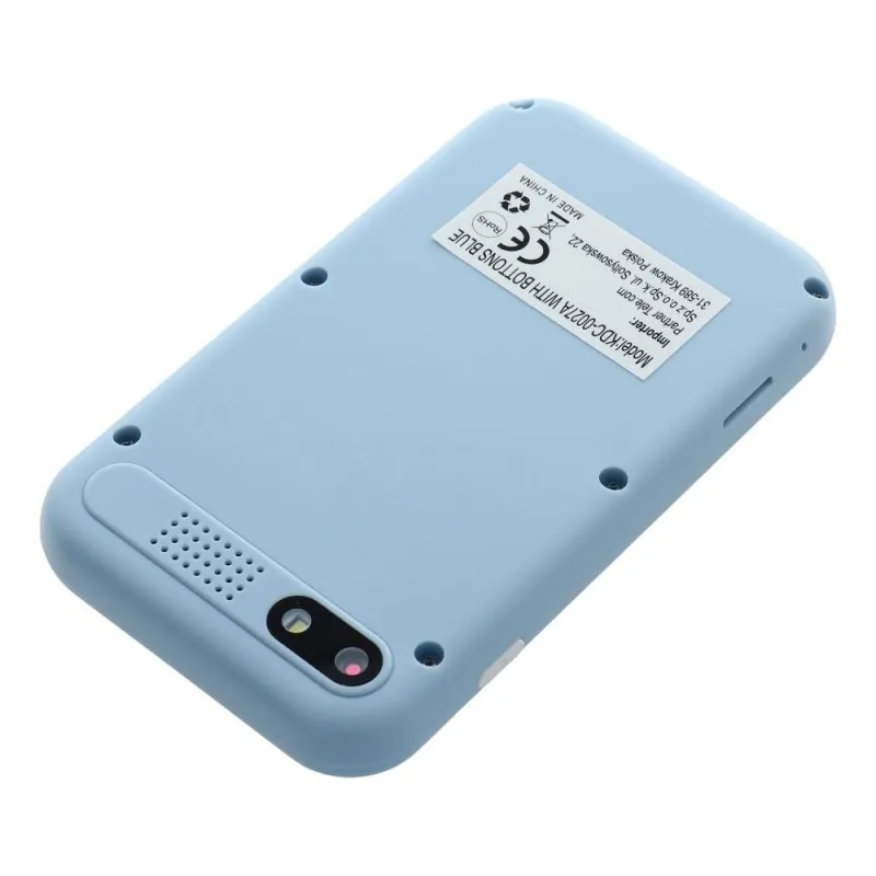 Deciji gejming telefon (konzola) sa  IPS ekranom 2.4" sa tasterima KDC-0027A plavi