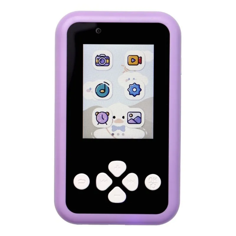 Deciji gejming telefon (konzola) sa IPS ekranom 2.4" sa tasterima KDC-0027A ljubicast
