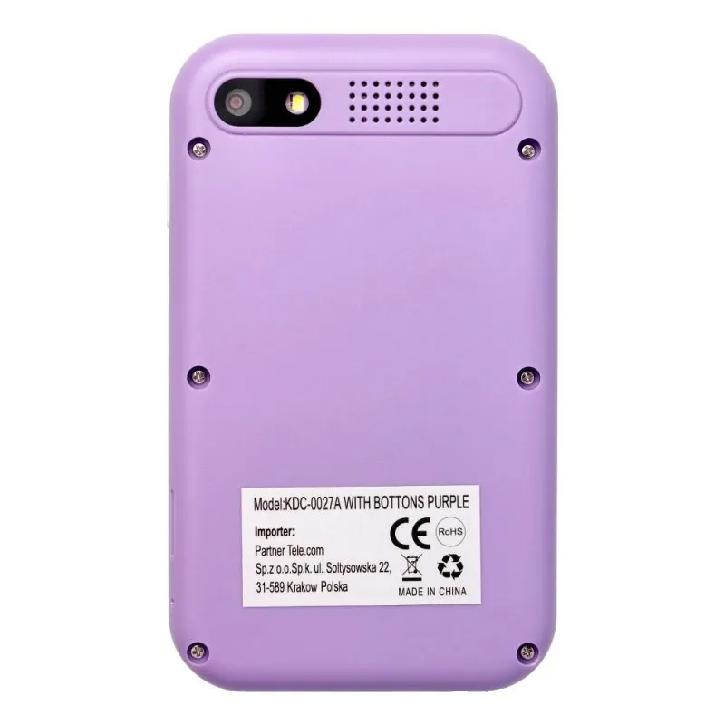 Deciji gejming telefon (konzola) sa IPS ekranom 2.4" sa tasterima KDC-0027A ljubicast
