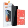 Zastitno staklo 6D Pro Privacy VEASON za iPhone 16 Pro / 17 / 17 Pro crno