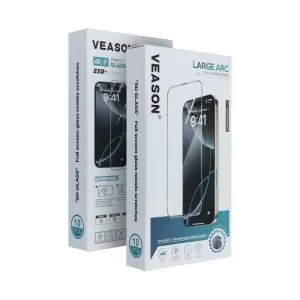 Zastitno staklo 6D Pro Veason (pakovanje 10 u 1) za Samsung Galaxy S24 FE crno
