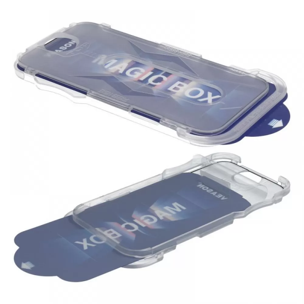 Zastitno staklo 6D Pro VEASON sa aplikatorom za Iphone 16 Pro Max crno