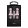 Bezicni lavalier mikrofon Lightning dupli (2 u pakovanju) K1 roze