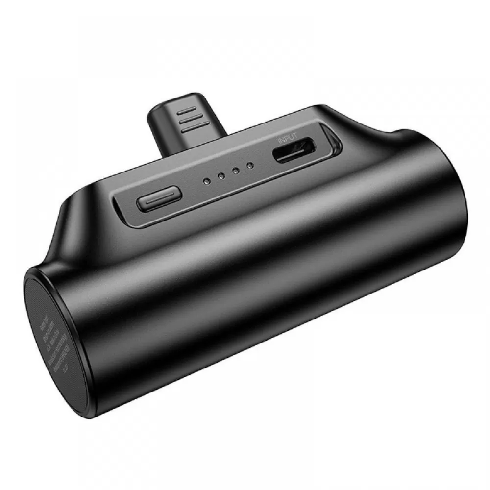 HOCO powerbank 3000 mAh sa integrisanim konektorom Type C J147 crni
