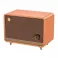 HOCO bluetooth zvucnik retro stil BS65 narandzasti