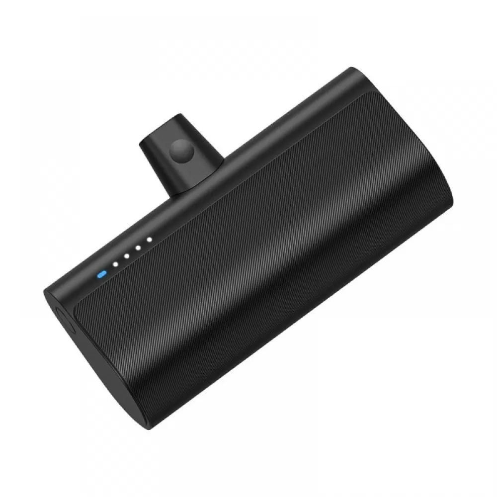 BLUE STAR powerbank 5000 mAh sa integrisanim konektorom Type C 2.1A W0556 crni