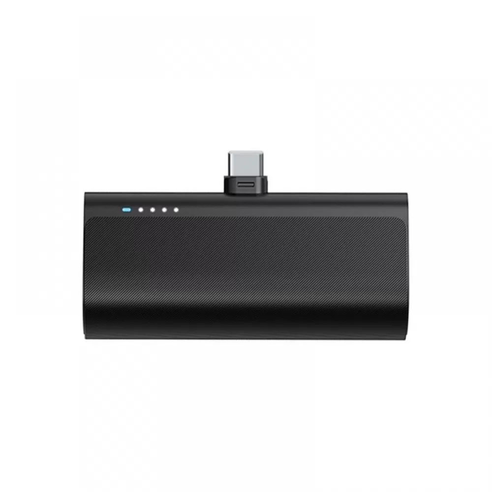 BLUE STAR powerbank 5000 mAh sa integrisanim konektorom Type C 2.1A W0556 crni