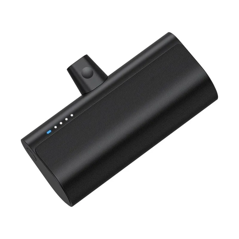 BLUE STAR powerbank 5000 mAh sa integrisanim konektorom Lightning 2.1A W0556P crni