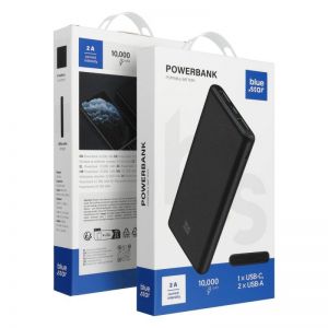 BLUE STAR powerbank 10000 mAh 2A W1061 crni