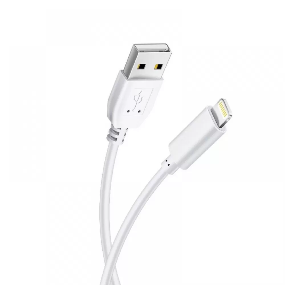 BLUE STAR LITE kabl 3A USB A na Lightning 1.2 m beli