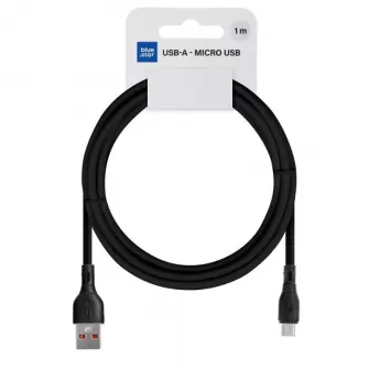 BLUE STAR ECO kabl 2A USB A na Micro USB PJ68-23-2 1m crni