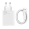 Kucni punjac XIAOMI PD 33W sa kablom USB na Type-C beli EU bela