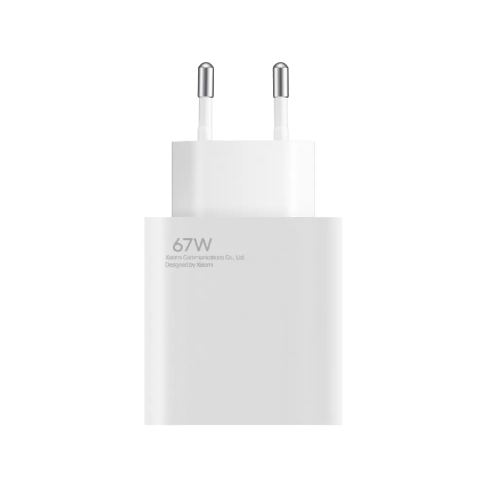 XIAOMI punjac Combo 67w Type A + kabl Type C bela