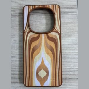 Futrola TEXTILE PRINT za Xiaomi Redmi Note 14 Pro Plus narandzasta