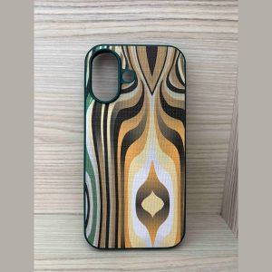 Futrola TEXTILE PRINT za Xiaomi Redmi Note 14 Pro Plus zelena